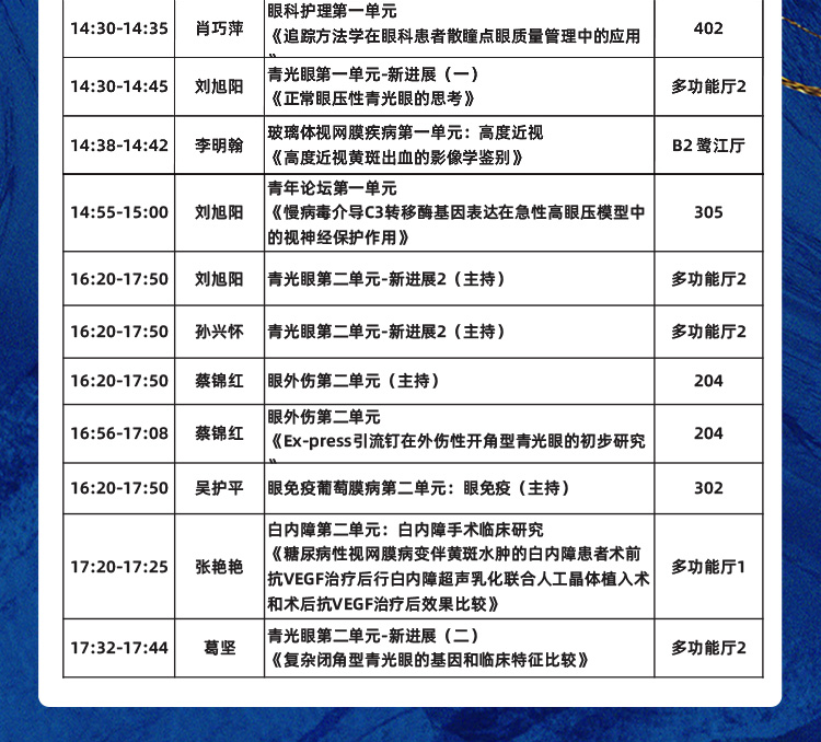 2020全国眼科年会本周线上线下同步启幕，开云手机平台-开云（中国）邀您鹭岛论道2