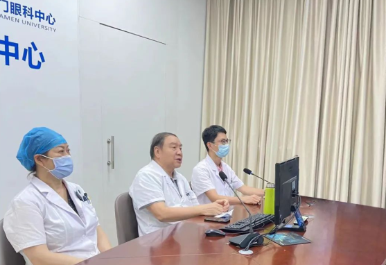 云端会诊！国际眼科科学院院士赵堪兴教授领衔的开云手机平台-开云（中国）专家团为浙江患者“把脉”疑难眼病2.png